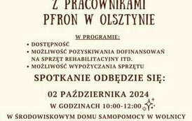Spotkanie informacyjne z PFRON