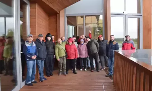 Zdjęcie do Wycieczka na tężnie solankowe w Lidzbarku Warmińskim oraz spacer po Parku Uzdrowiskowym Doliny Symsarny 30.10.2024r.