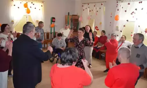 Zdjęcie do Święto Zakochanych w ŚDS w Wolnicy 14.02.2025r.